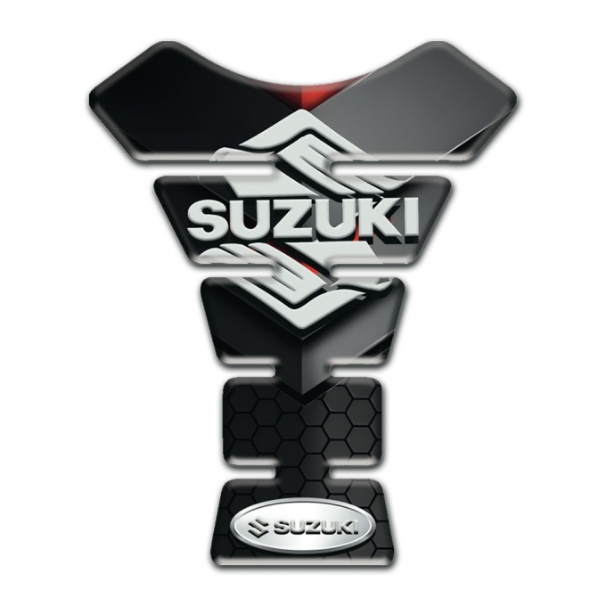 Suzuki Tank Fuse Anti Slip Sticker with Classic Logo Edition 