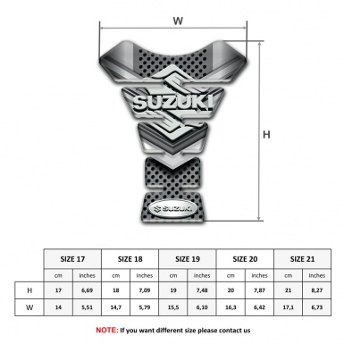 Suzuki Tank Pad Protector High-Quality Type 