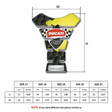 Ducati Tank Protector Stylish Model with High-Quality Design