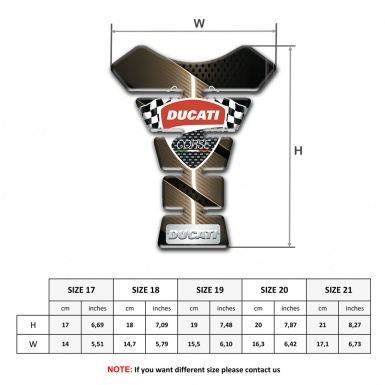 Ducati Tank Fuse Bronze Stylish Design 