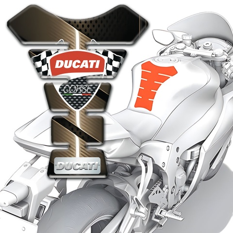 Ducati Tank Fuse Bronze Stylish Design 