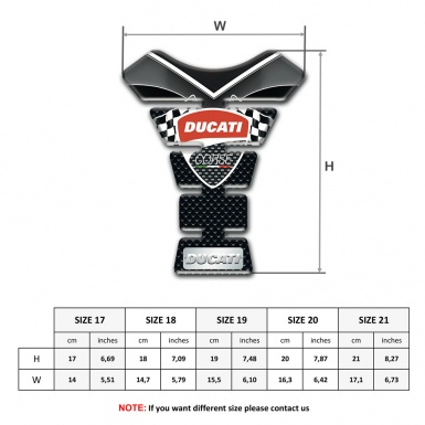 Ducati Tank Protector Premium Quality Vision 