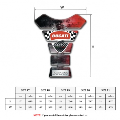 Ducati Tank Fuse Mixed Colors Style 
