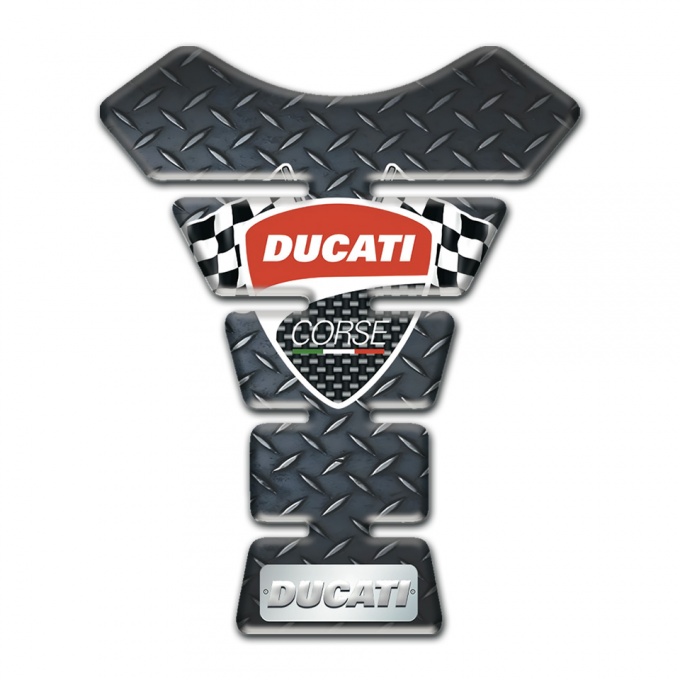 Ducati Tank Pad Protector Rough effect Style 