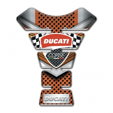 Ducati Tank Protector Copper Gray Decoration Style 