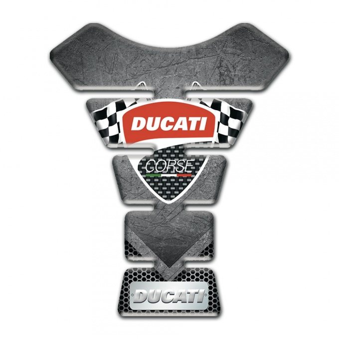 Ducati Tank Pad Protector Scratched Plate Decoration Style 