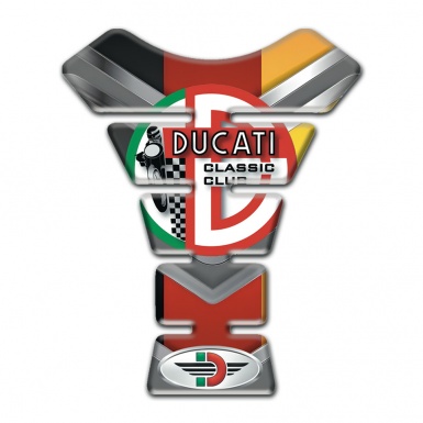 Ducati Tank Pad Protector Multicolored style