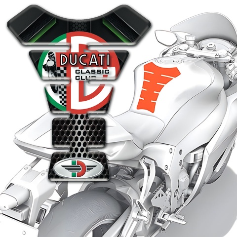 Ducati Tank Pad Protector Racing Edition Model 