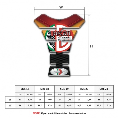 Ducati Tank Fuse Fire Design Motive 