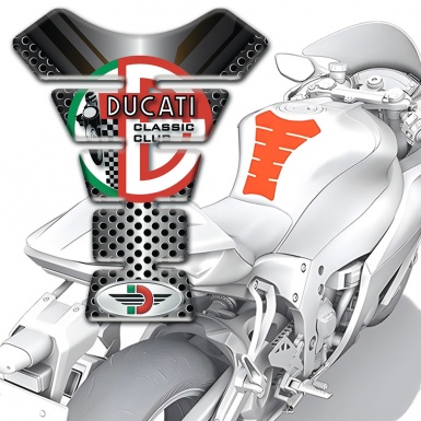 Ducati Tank Fuse Stylish Metall Effect Model 