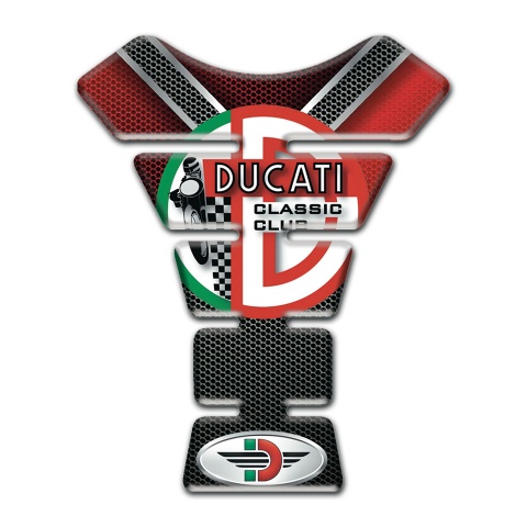 Ducati Tank Protector Classic Club Style Anti Slip Sticker 