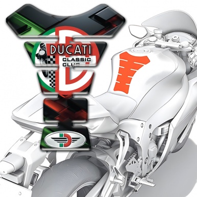 Ducati Tank Guard Pads 3D Amazing Design Version 