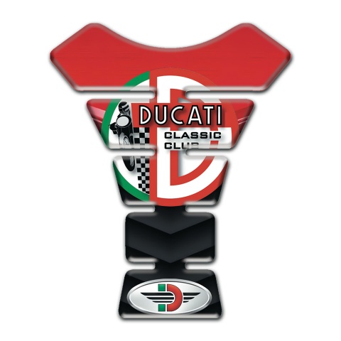 Ducati Tank Fuse Classic Club Logo Version 