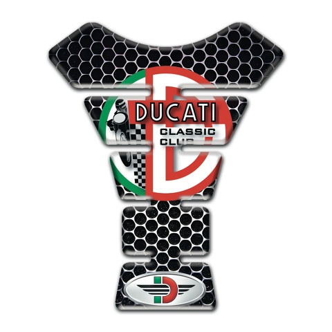 Ducati Tank Fuse High-Quality Perforated Steel Version 