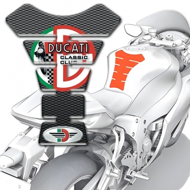 Ducati Tank Pad Protector Racing Edition Version 
