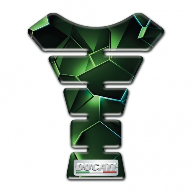 Ducati Tank Guard Pads Green Diamond Edition 