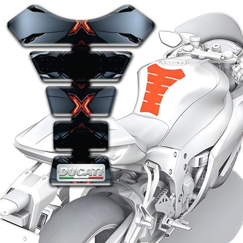 Ducati Tank Fuse Torn Base Style 