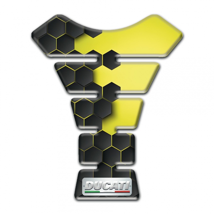 Ducati Tank Fuse Anti Slip Sticker Premium Quality Design 