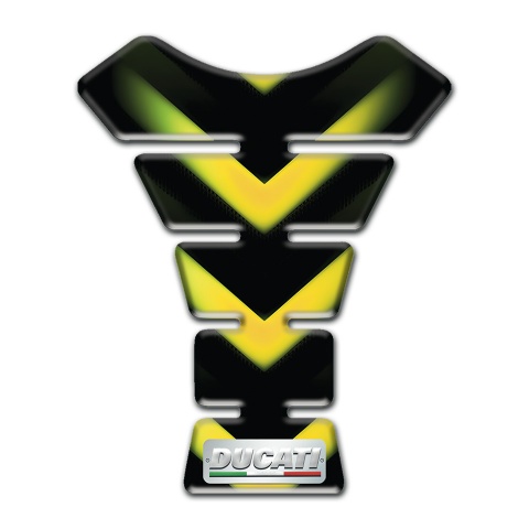 Ducati Tank Pad Motorbike Model with Green Yellow Lights Design 