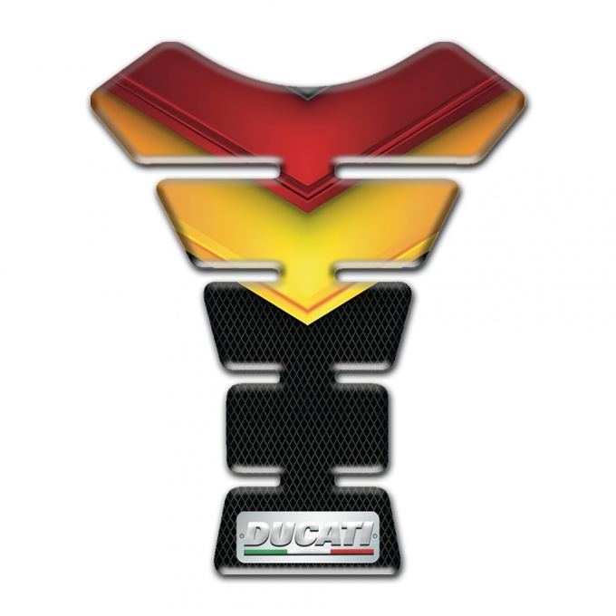 Ducati Tank Fuse Fire Colors Edition 