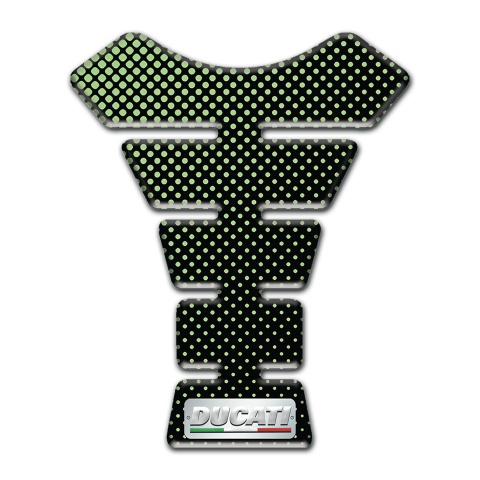 Ducati Tank Fuse Green Dots Design Type 