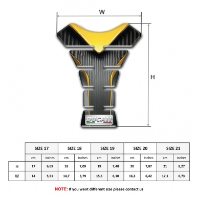 Ducati Tank Pad Motorbike Amazing variant 