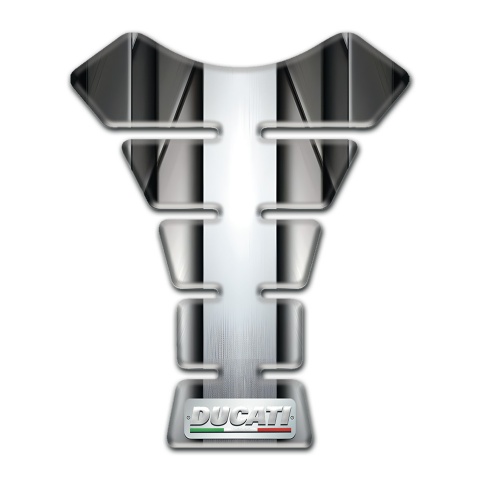 Ducati Tank Guard Pads Center Aluminium Tape Effect Type 