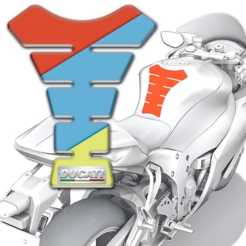 Ducati Tank Pad Protector Fresh Colors Type 