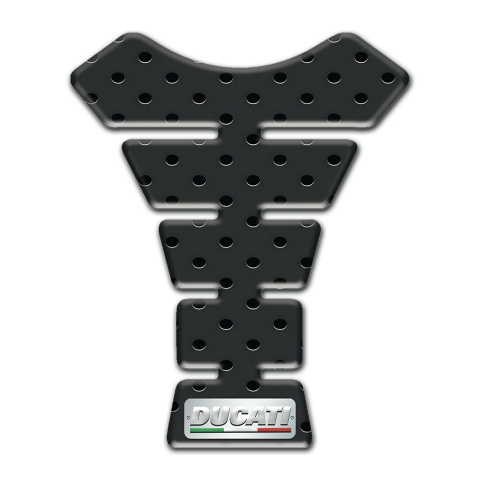 Ducati Tank Protector Black Perforated Surface type 