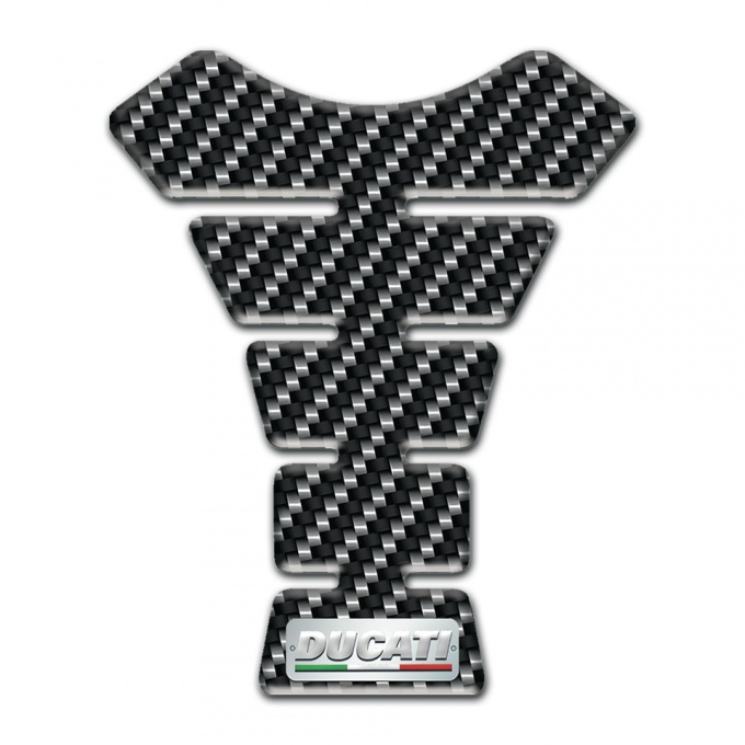 Ducati Tank Pad Protector Model with Carbon Design 