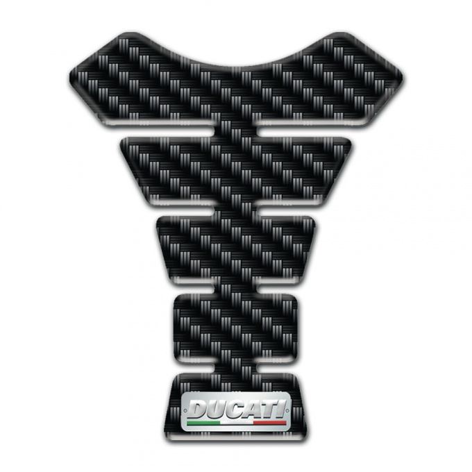 Ducati Tank Fuse Model with Black Carbon Design 