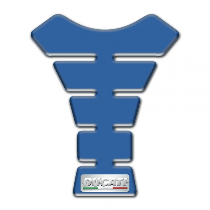 Ducati Tank Pad Protector Model with Blue Design 