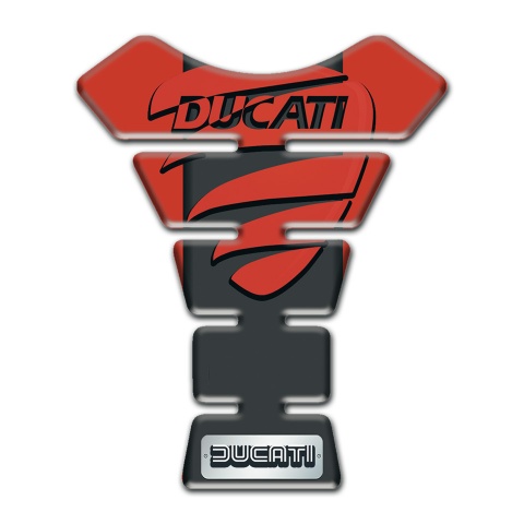 Ducati Tank Fuse Red Background Style 