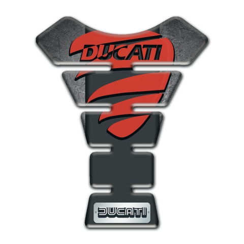 Ducati Tank Guard Pads Scratch stone background Style 