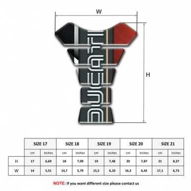 Ducati Tank Pad Protector High End Model 