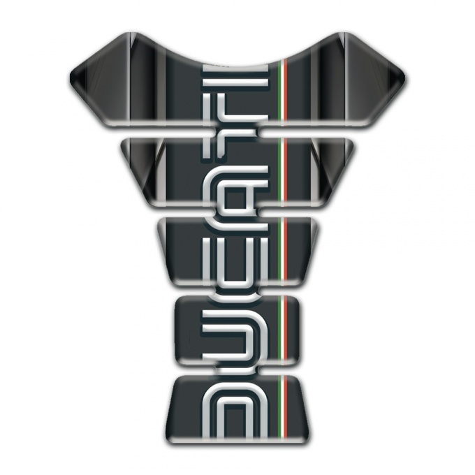 Ducati Tank Pad Protector White Logo Motorcycle Edition 