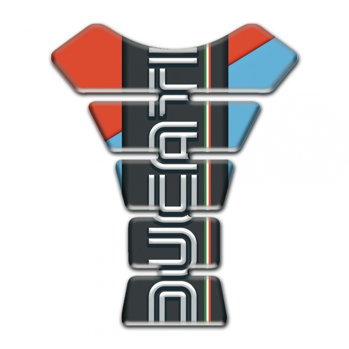 Ducati Tank Fuse Fresh Colors Base and Graphite logo panel 