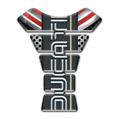 Ducati Tank Fuse Anti Slip Sticker with High End Vision 