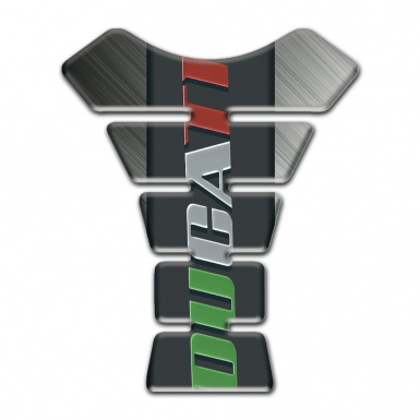 Ducati Tank Guard Pads matte Base Colorful Logo 