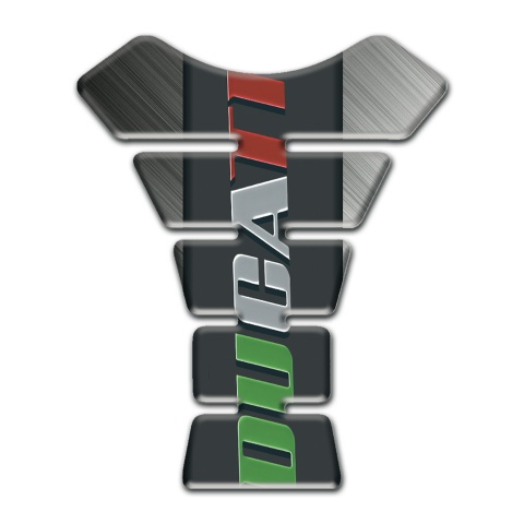 Ducati Tank Guard Pads matte Base Colorful Logo 