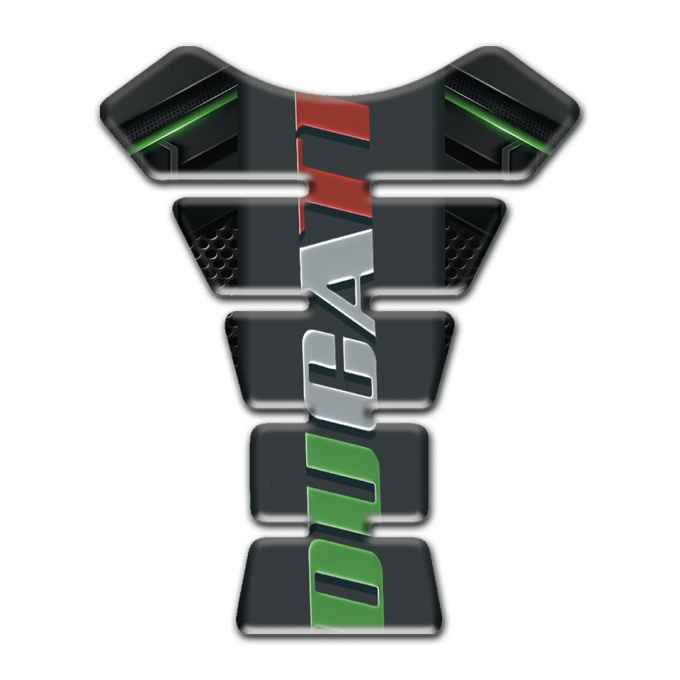 Ducati Tank Fuse Green Motive Stylish Design Model 