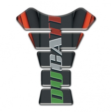 Ducati Tank Fuse Dark with Orange Motive Edition 