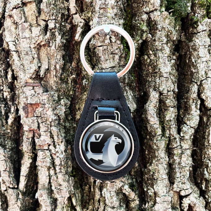 thumbnail image 2 of Vauxhall Car Keyring With Free Red Velvet Gift Pouch – Polished Alloy, Silver 2 of 3
