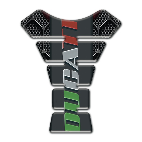 Ducati Tank Pad Motorbike 3D Design with Colorful Logo 