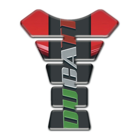 Ducati Tank Protector Red Motive Warp design 