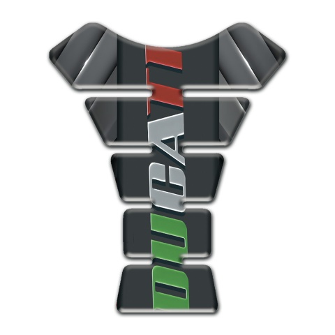 Ducati Tank Fuse Gray Elemens Base Colorful logo 