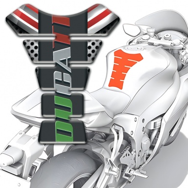 Ducati Tank Protector Colorful Logo Stylish Model 