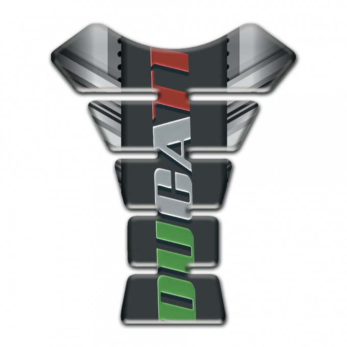 Ducati Tank Fuse Colorful Logo Stylish Version 