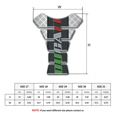 Ducati Tank Fuse Crossed Patterns Edition 