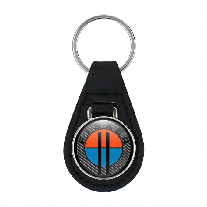 Karma Fisker Keychain Leather Dark Carbon Black Edition